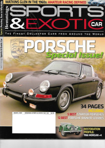 HEMMINGS SPORTS & EXOTIC CAR 2009 MAR - PORSCHE SPECIAL ISSUE,'66 MORGAN +4